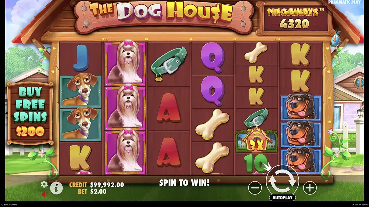 The Dog House Megaways игровой автомат - обзор